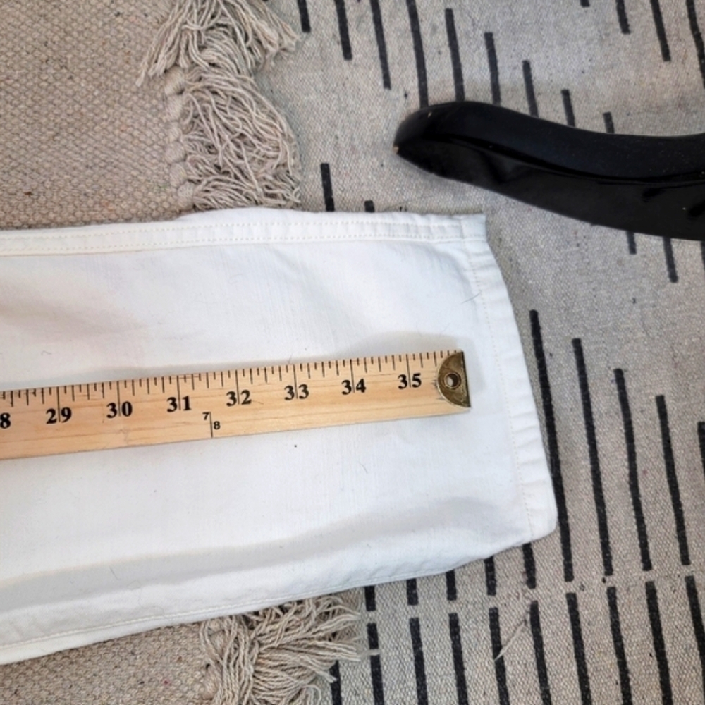 J.CREW TIE WAIST CAMP PANT IN IVORY, SZ MEDIUM - Picture 15 of 16